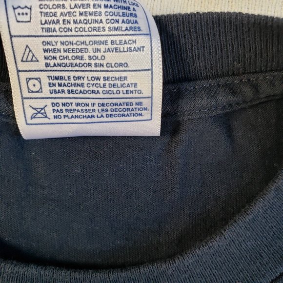 AAA Alstyle Apparel Activewear Mens T Shirt Size XLarge Blue Newport Beach Ca - Picture 8 of 10